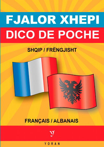 Couverture de Fjalor xhepi shqip-frëngjisht & frëngjisht-shqip. Dico de poche français-albanais & albanais-français