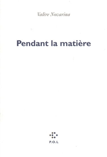Pendant la matière