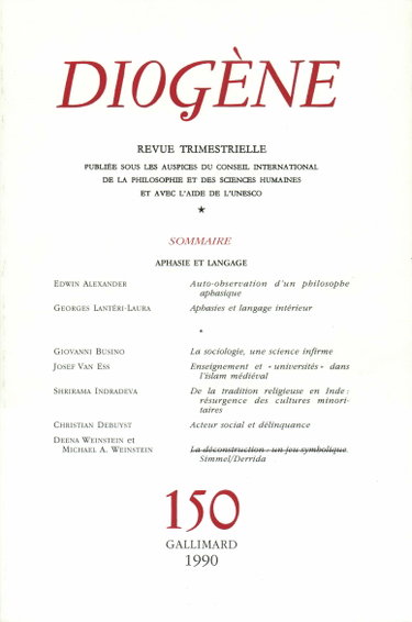 Couverture de Diogène par Collectifs