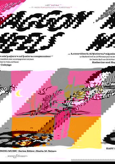 Waggon Wheels: A Second Book of 26 Pieces for Beginner Viola Players with Piano Accompaniment