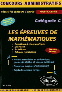 Les épreuves de mathématiques, catégorie C