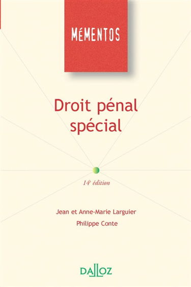 Droit pénal spécial