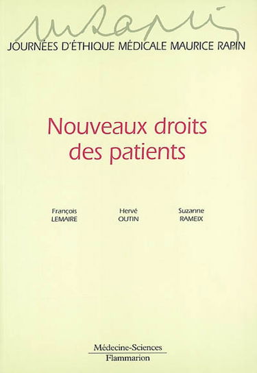 Nouveaux droits des patients