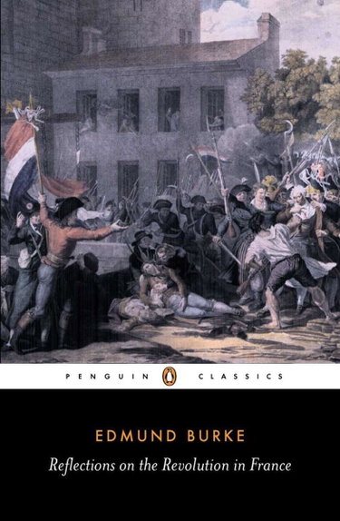 Couverture de Reflections on the Revolution in France par Edmund Burke