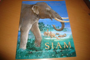 Siam, la grande histoire de siam, elephant d'asie