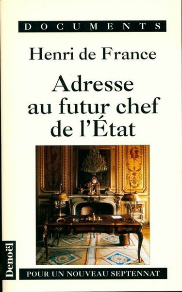 Adresse au futur chef de l'Etat : pour un nouveau septennat