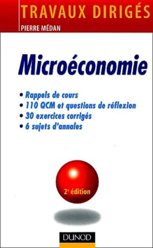 Microéconomie: Travaux dirigés