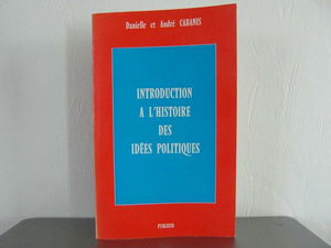 Introduction à l'histoire des idées politiques