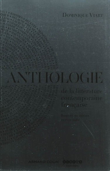 Couverture de Anthologie de la littérature contemporaine française : romans et récits depuis 1980