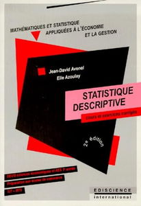 Statistique descriptive: Cours et exercices corrigés