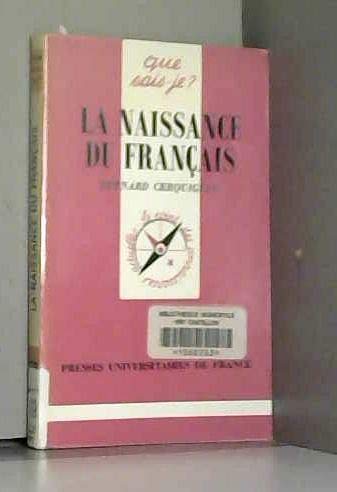 La naissance du français