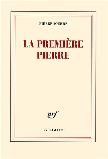 La première pierre