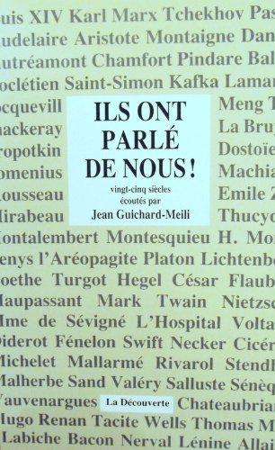 Couverture de Ils ont parlé de nous !