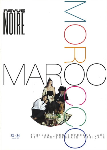 Couverture de Revue noire, n° 33-34. Le Maroc