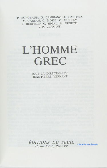 L'Homme grec