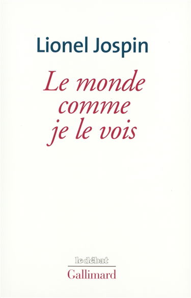 Le monde comme je le vois