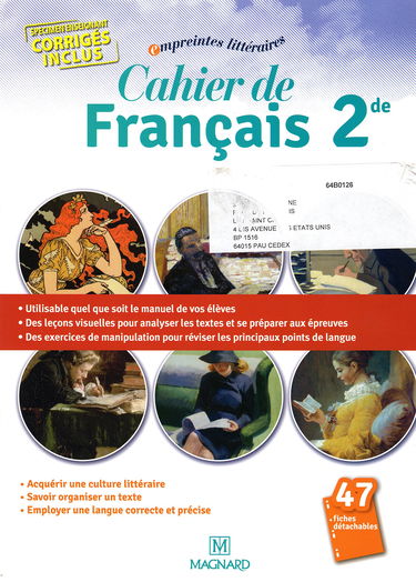 specimen FRANCAIS 2E CAHIER 2014