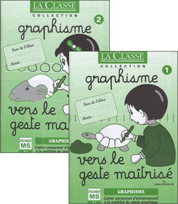 Graphisme Vers le geste maîtrisé Pack en 2 volumes : Fichier Moyenne Section