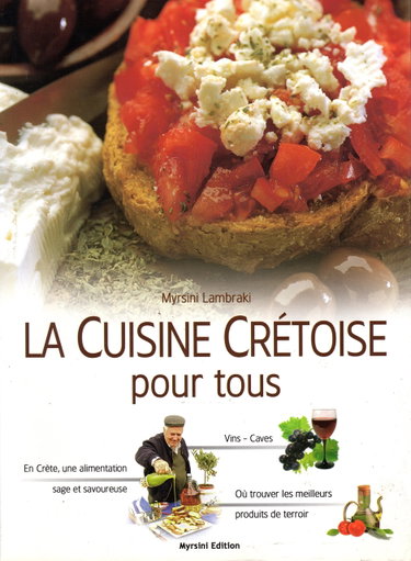 Couverture de La cuisine Crétoise pour tous