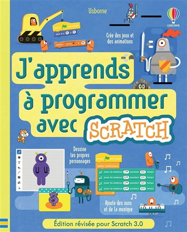 Couverture de J'apprends à programmer avec Scratch