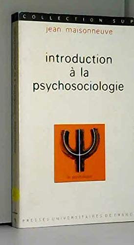 Introduction à la psychosociologie