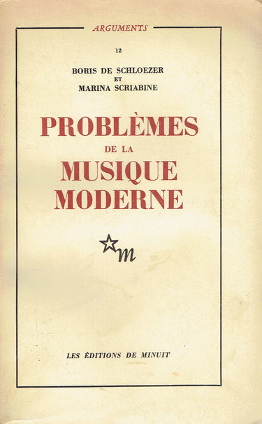 Problèmes de la musique moderne
