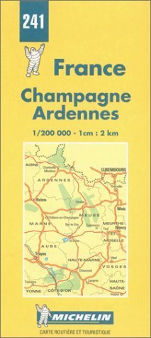 Carte routière : Champagne - Ardennes, N° 241