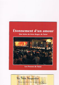 Étonnement D'un Amour - Une Lettre De Frère Roger, De Taizé