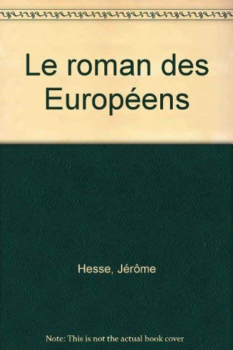Le Roman des Européens