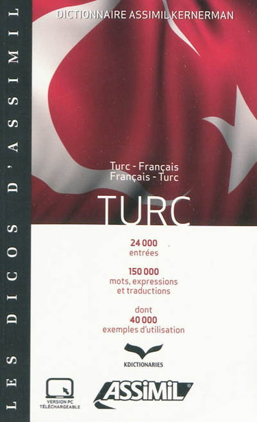 Couverture de Dictionnaire turc-français, français-turc