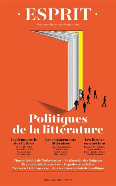 Esprit, n° 476. Politiques de la littérature