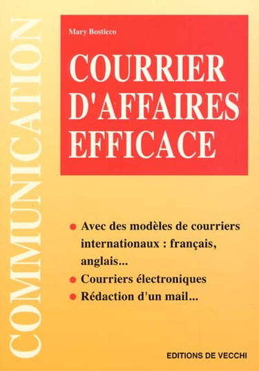 Courrier d'affaires efficace
