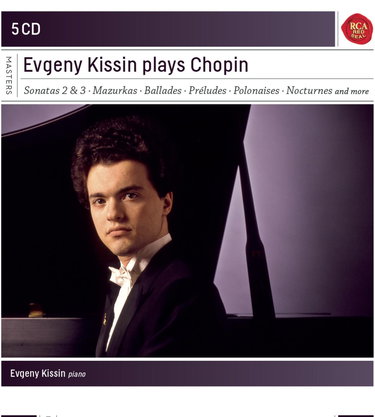 Couverture de Evgeny Kissin plays Chopin (Coffret 5 CD)