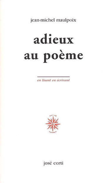 Adieux au poème