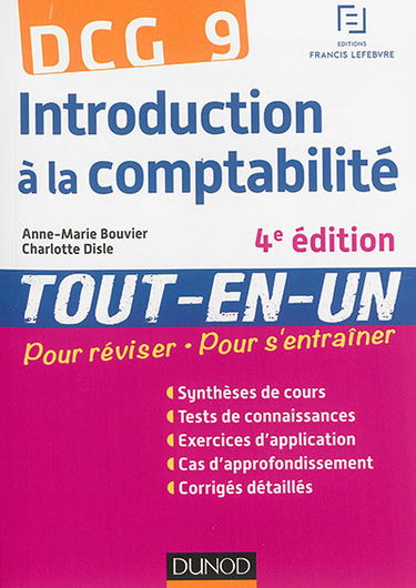 Introduction à la comptabilité, DCG 9 : tout-en-un