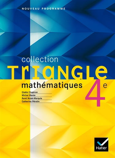Mathématiques, 4e : nouveau programme