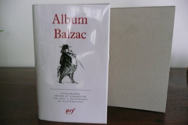 Couverture de Album balzac . iconographie réunie et commentée par jean a. ducourneau .