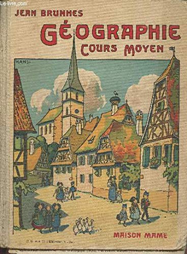 Couverture de LECONS DE GEOGRAPHIE - COURS MOYEN - A L'USAGE DES ECOLES PRIMAIRES.