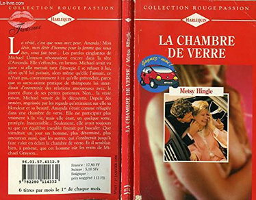 Couverture de La chambre de verre (Collection Rouge passion)