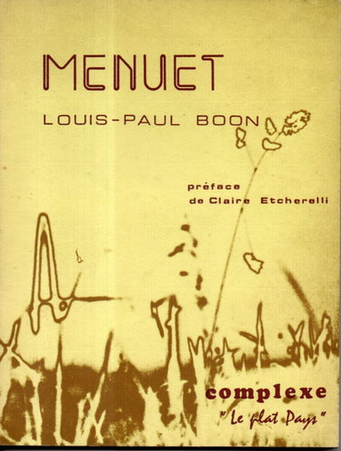 Couverture de Menuet