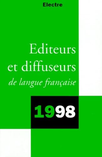 Editeurs et diffuseurs de langue française, 1998