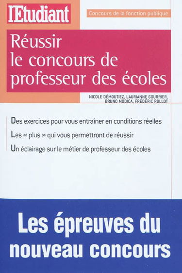 Réussir le concours de professeur des écoles