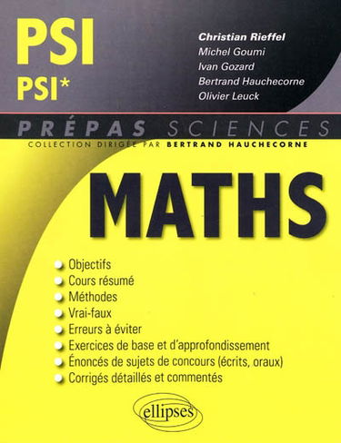 Mathématiques PSI-PSI*