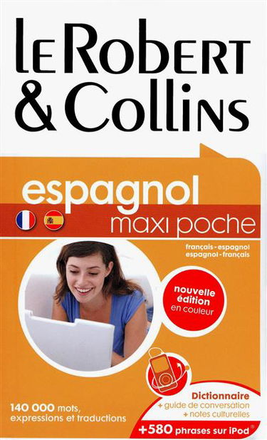 Le Robert & Collins maxi poche espagnol : français-espagnol, espagnol-français