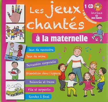 Couverture de Les jeux chantés à la maternelle