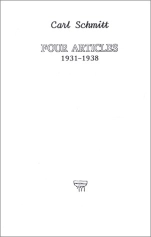 Couverture de Four Articles: 1931-1938