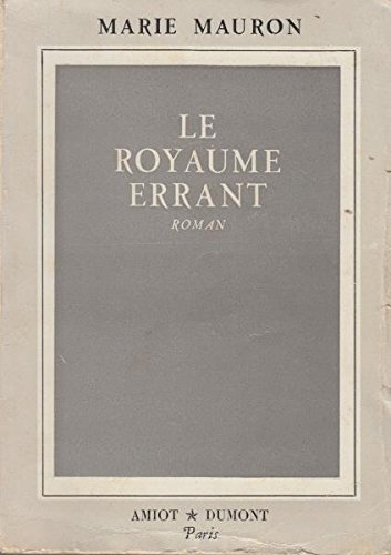 Couverture de Le royaume errant