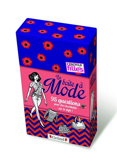 Couverture de La boîte à mode : 95 questions pour être incollable sur le style !