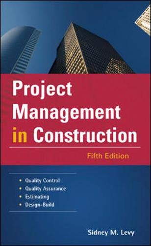 Couverture de Project Management in Construction