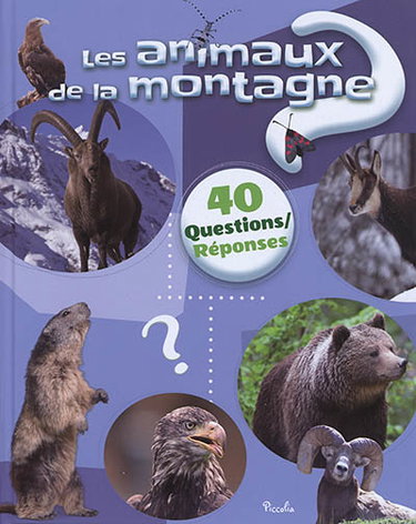 Couverture de Les animaux de la montagne